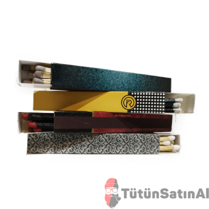 Fireroy Uzun Çöplü Puro Kibriti 4'lü 1 Fireroy Uzun Çöplü Puro Kibriti 4'lü