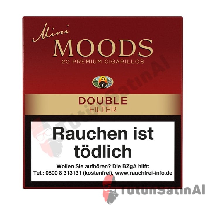 Moods Mini Double Filter 20's - Sigarillo Satın Al 1 Moods Mini Double Filter 20's - Sigarillo Satın Al