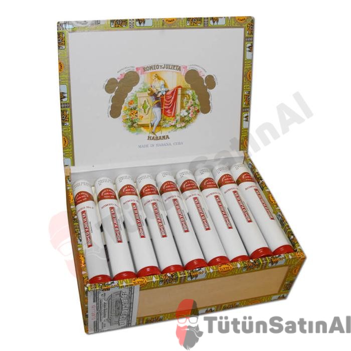 Romeo y Julieta Romeo No.2 TUBOS 25'li 1 Romeo y Julieta Romeo No.2 TUBOS 25'li