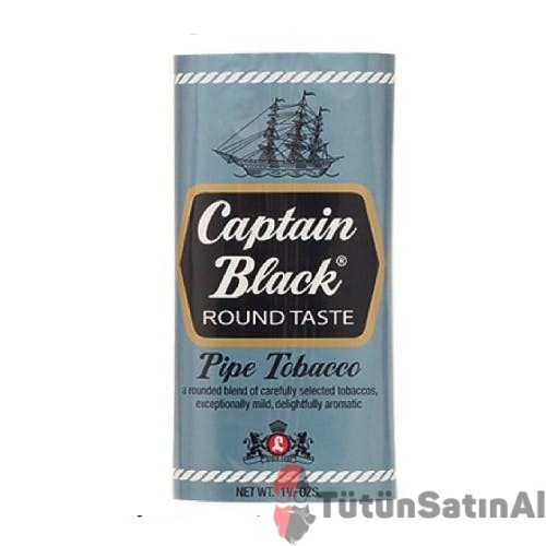 Captain Black Round Taste İthal Pipo Tütünü 1 Captain Black Round Taste