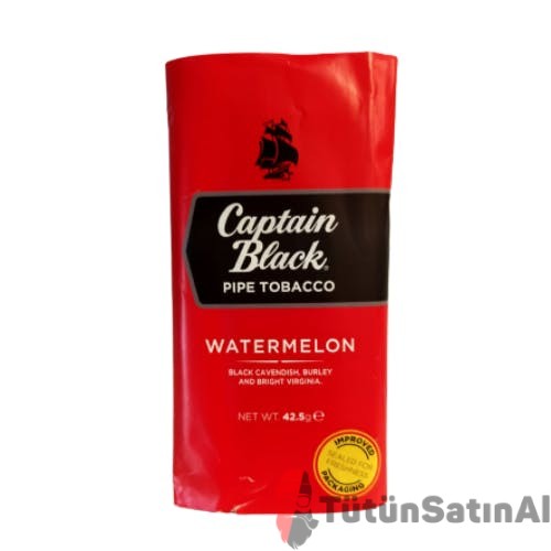 Captain Black Watermelon Pipo Tütünü - Karpuz aromalı 1 Captain Black Watermelon