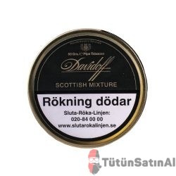 Davidoff Scottish Mixture İthal Pipo Tütünü 50 Gr Teneke