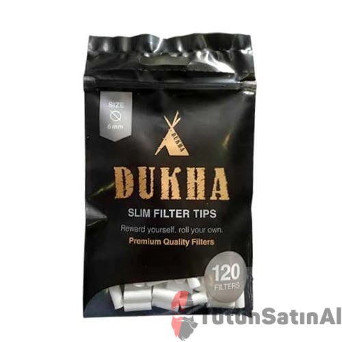 Dukha Slim Filter Tütün Sarma Filtresi 120's 1 Dukha Slim Filter Tütün Sarma Filtresi 120's
