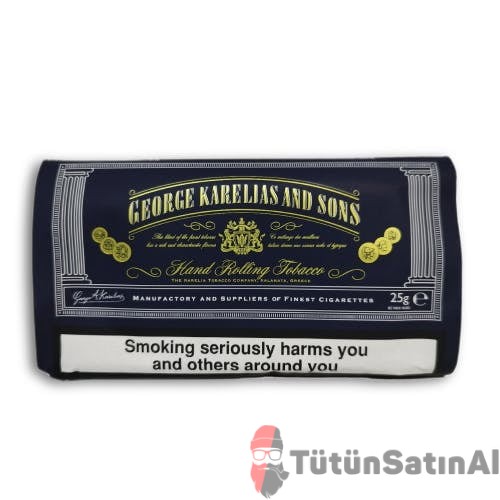 George Karelias and Sons Mavi Tütün – 25gr 1 George Karelias and Sons Mavi Tütün – 25gr