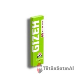Gizeh Extra Slim Super Fine Açık Yeşil