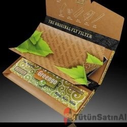 Greengo Fly Black Silk Zıvanalı Sarma Kağıdı