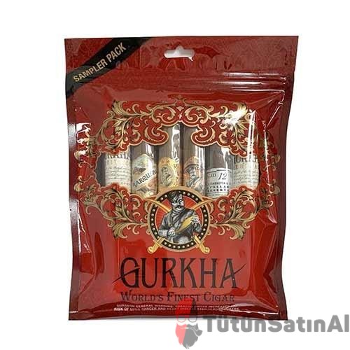 Gurkha Sampler Pack Red 6's - Puro Satın Al 1 Gurkha Sampler Pack Red