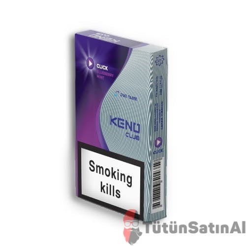 Keno Club Blueberry Mint (Yabanmersini Nane) İthal Sigara 1 Keno club