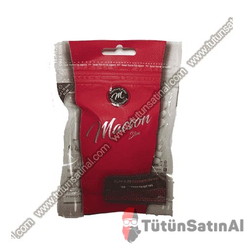 Macson Filtre Slim Size 6.0mm Tütün Sarma Filtresi 1 Macson Filtre Slim Size