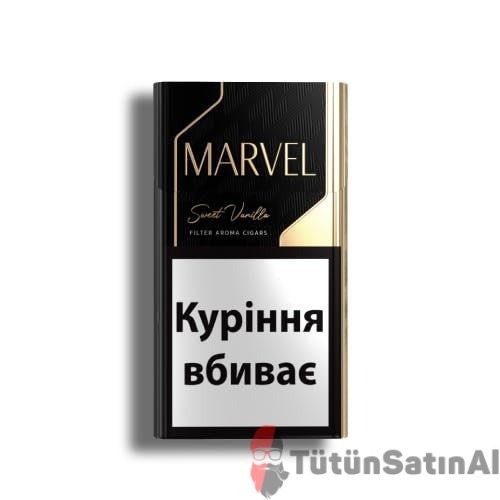 Marvel Black & Yellow Tatlı Vanilya 1 Marvel Black & Yellow Tatlı Vanilya