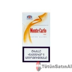 Monte Carlo Silk Super Slim Sigara Paket