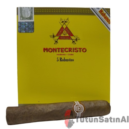 Montecristo Habana Cuba 5 Robutos (REPLİKA ÜRÜN) 1 Montecristo Habana Cuba 5 Robutos (REPLİKA ÜRÜN)