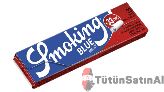 Smoking Blue Zıvanalı Sigara Sarma Kağıdı 1 Smoking Blue Zıvanalı Sigara Sarma Kağıdı