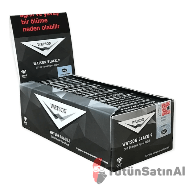 Watson Black Siyah Karton 1 Watson Black Siyah Karton