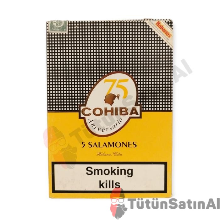 Cohiba Salamones Puro 5'li Puro (REPLİKA ÜRÜN) 1 Cohiba Salamones Puro 5'li Puro (REPLİKA ÜRÜN)