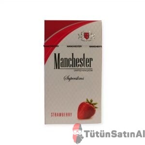 Manchester Tiryakiler İçin Özel Koleksiyon 2 Manchester Superslims Strawberry