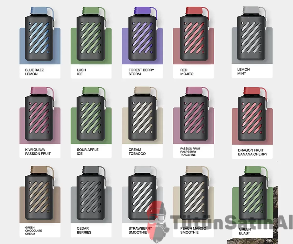 Vozol Gear 10000 STRAWBERRY RASPBERRY 2 Vozol Gear 10000 STRAWBERRY RASPBERRY - Görsel 2