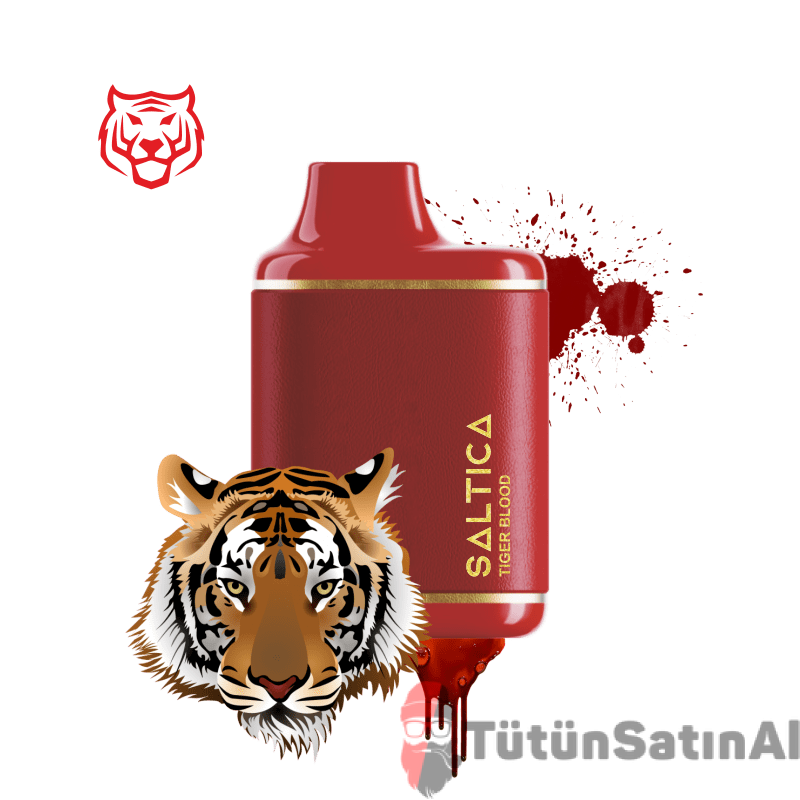 Saltica 7000 Tiger Blood Puff - Leather Series 1 Saltica 7000 Tiger Blood Puff