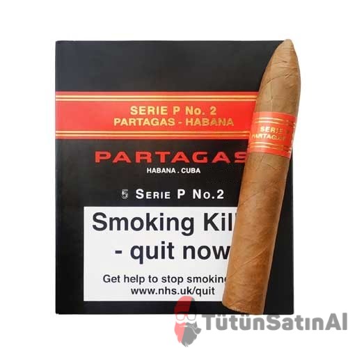 Partagas 5 Serie P No.2 Puro - 5's Gift Pack (REPLİKA ÜRÜN) 1 Partagas 5 Serie P No.2 Puro - 5's Gift Pack (REPLİKA ÜRÜN)