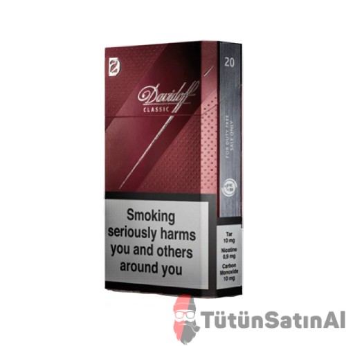 Davidoff Classic Free Shop İthal Sigara 1 Davidoff Classic Free Shop İthal Sigara