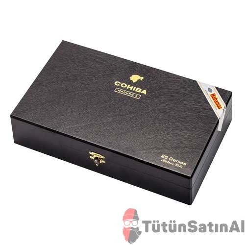 Cohiba Maduro 5 Genios Puro - 25'li Ahşap Kutu 2 Cohiba Maduro 5 Genios Puro - 25'li Ahşap Kutu - Görsel 2