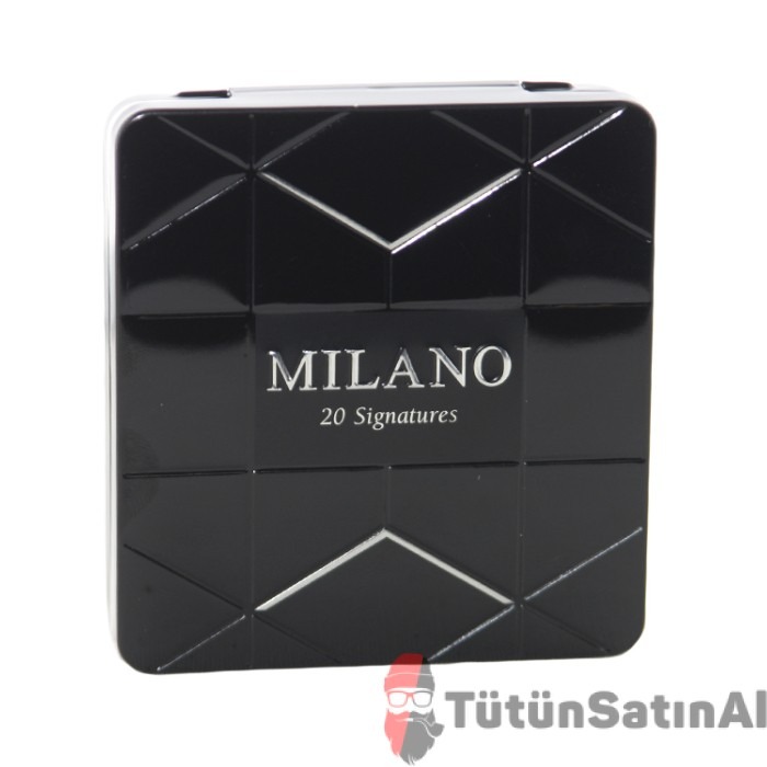 Milano Sigara Keyfini Artıran Detaylar 7 Milano 20 Signatures Black Chocolata