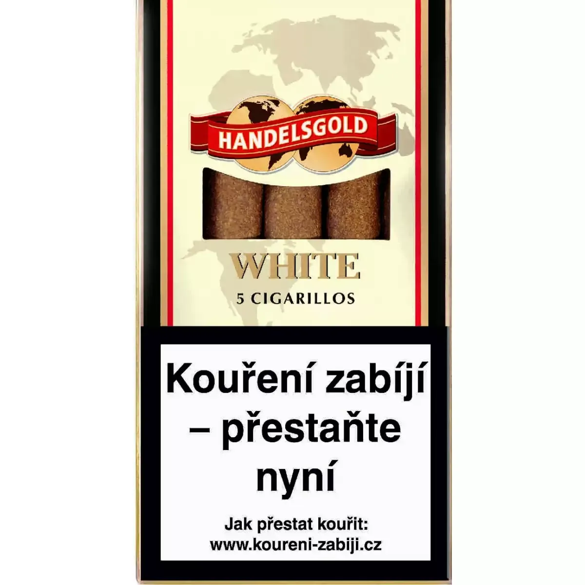 Handelsgold White - Tropikal Meyve Aromalı 5'li Sigarillo 1 Handelsgold White - Tropikal Meyve Aromalı 5'li Sigarillo