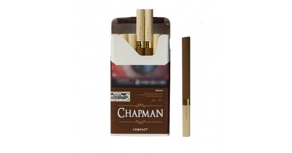 Chapman Compact Coffe No:4-Kahve aromalı sigara 2 Chapman Compact Coffe No:4