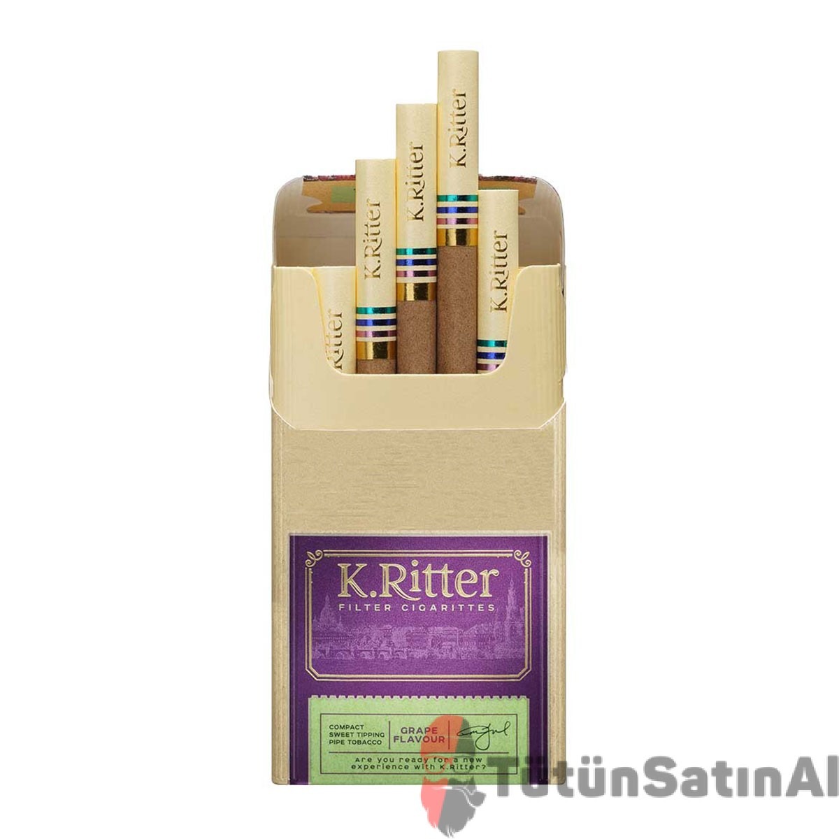 K.Ritter CURRANT FLAVOUR - Üzüm aromalı sigara 1 K.Ritter CURRANT FLAVOUR