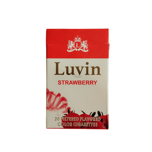 Luvin Strawberry sigara - Çilekli sigara 1 Luvin Strawberry sigara
