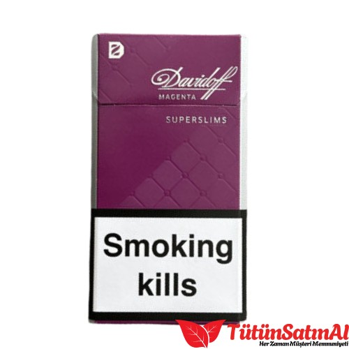 Davidoff Magenta SuperSlims İthal Sigara 1 Davidoff Magenta SuperSlims İthal Sigara