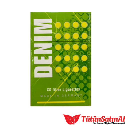 Denım Green Fresh Aromalı Superslim Sigara 1 Denım Green Fresh Aromalı Superslim Sigara