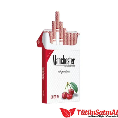 Manchester Cherry Sigara - Vişne Aromalı 1 Manchester Cherry Sigara - Vişne Aromalı