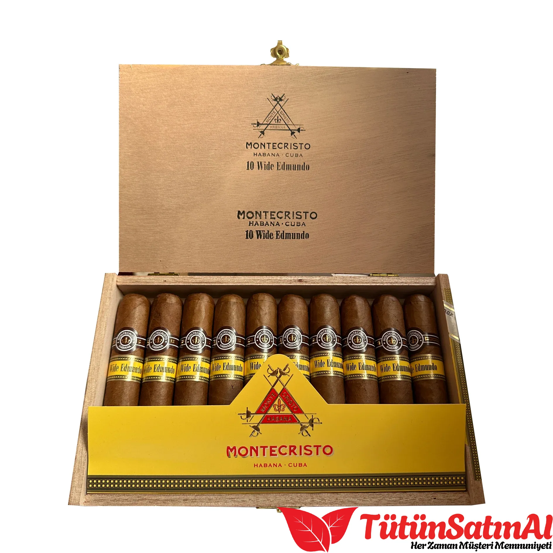Montecristo Wide Edmundo 10's Puro 1 Montecristo Wide Edmundo 10's Puro