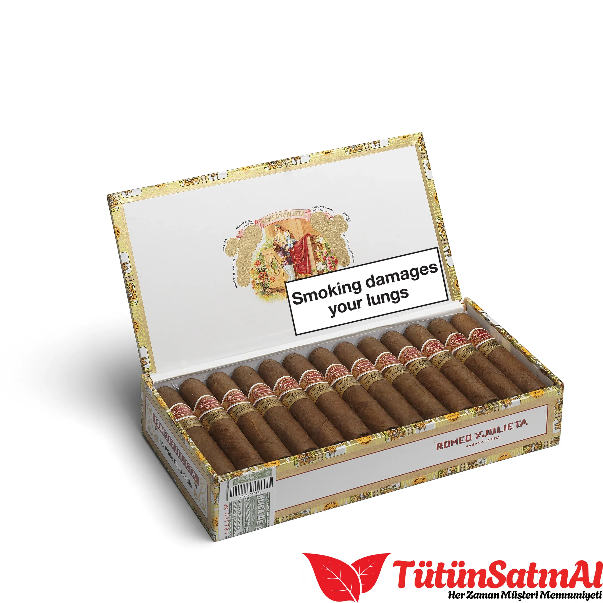 Romeo y Julieta Wide Churchill 25's Puro 1 Romeo y Julieta Wide Churchill 25's Puro