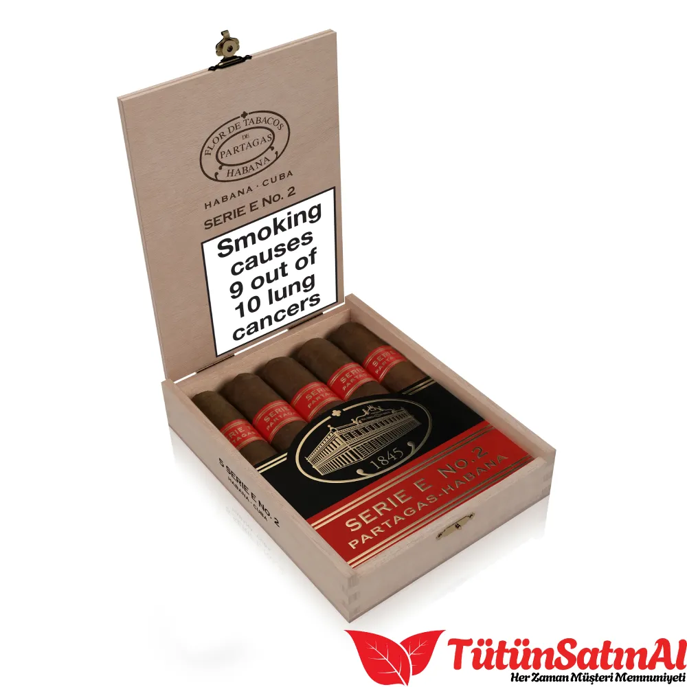 Partagas Serie E No.2 - 5's Puro 2 Partagas Serie E No.2 - 5's Puro - Görsel 2